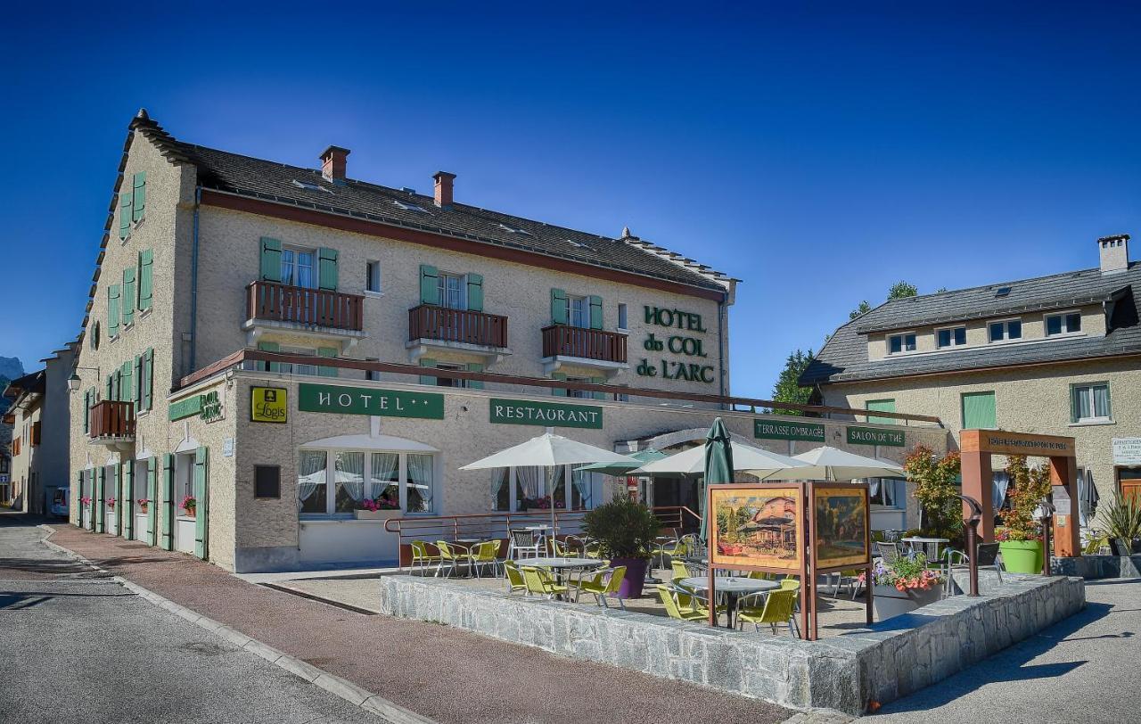 Logis Hotel - Le Col De L'Arc 라종베코 외부 사진